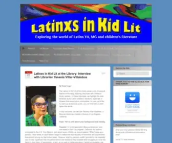 Latinosinkidlit.com(Latinxs in Kid Lit) Screenshot