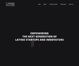 Latinostartupalliance.org(Innovate más) Screenshot