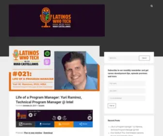 Latinoswhotech.com(Latinos Who Tech) Screenshot