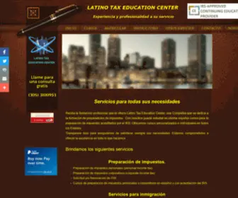 Latinotaxec.com(Inicio) Screenshot