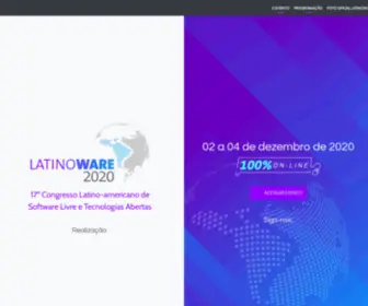 Latinoware.org(Latinoware 2021) Screenshot