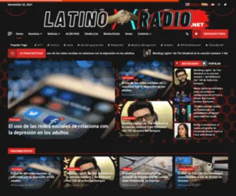 Latinoxradio.net(LATINO X RADIO) Screenshot