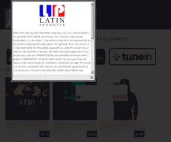 Latinpromoter.com(Latinpromoter) Screenshot
