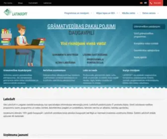 Latinsoft.lv(Informācijas tehnoloģijas) Screenshot