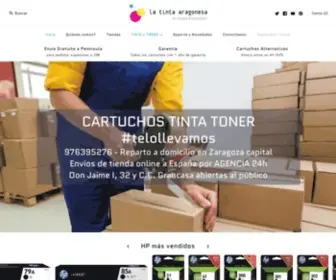 Latinta.es(Cartuchos de tinta y toner para impresoras) Screenshot