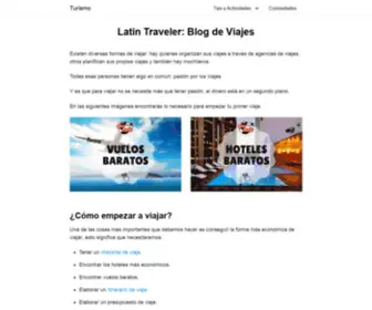 Latintraveler.org(✓ Existen diversas formas de viajar) Screenshot