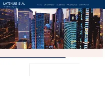 Latinus.net(Servicios y herramientas tecnológicas) Screenshot
