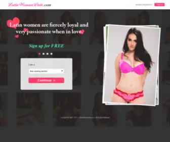 Latinwomandate.com(Latin women) Screenshot
