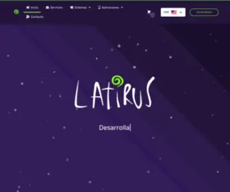 Latirus.com(Desarrollo de Páginas Web y Sistemas informáticos) Screenshot