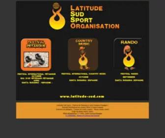 Latitude-Sud.com(Latitude sud sport festival de petanque concours espagne) Screenshot