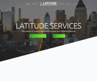 Latitude.services(The Leaders In Quality Blockchain Services) Screenshot