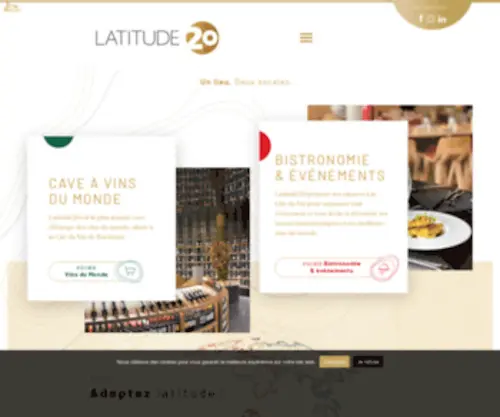 Latitude20.fr(Latitude 20) Screenshot