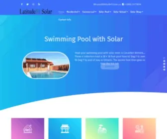 Latitude51Solar.ca(Solar water heaters) Screenshot