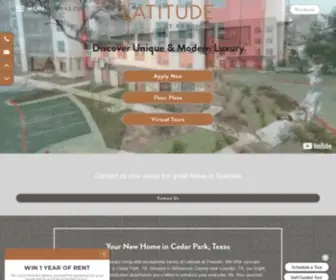 Latitudeatpresidio.com(Cedar Park) Screenshot