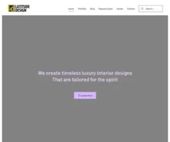 Latitudedesignsb.com(Latitude Design Sdn Bhd) Screenshot