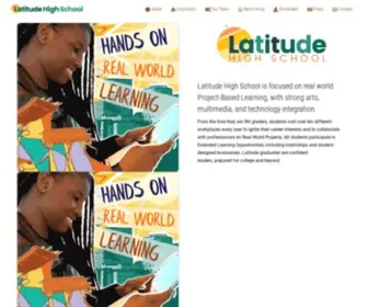 Latitudehigh.org(Latitude High School) Screenshot