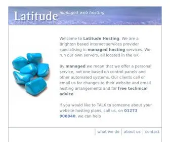 Latitudehosting.net(Latitude Hosting) Screenshot