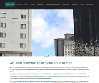 Latitudelimited.com(Residential & Commercial Real Estate) Screenshot