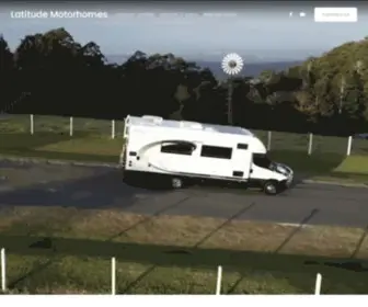 Latitudemotorhomes.com.au(Latitude Motorhomes) Screenshot