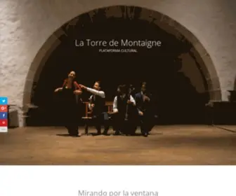 Latorredemontaigne.com(La Torre de Montaigne) Screenshot