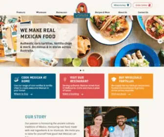 Latortilleria.com.au(Award Winning Tortillas and Authentic Mexican Restaurant) Screenshot