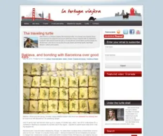 Latortugaviajera.com(Spanish food blog) Screenshot