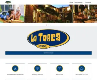 Latoscahostel.com(LA TOSCA HOSTEL) Screenshot