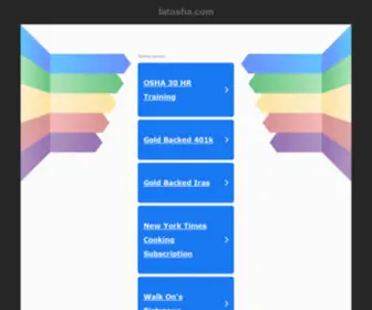 Latosha.com(latosha) Screenshot