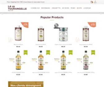 Latourangelle.fr(La Tourangelle Huilerie alimentaire française de gout) Screenshot
