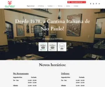 Latrattoria.com.br(La Trattoria) Screenshot