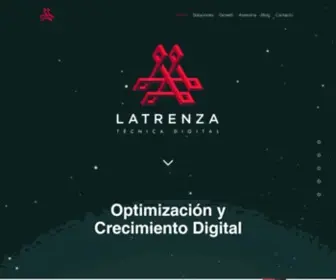 Latrenza.mx(Técnica Digital) Screenshot