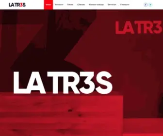 Latres.com(La Tres) Screenshot