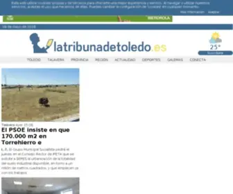 Latribunadetalavera.es(Últimas noticias de Talavera de la Reina y comarca) Screenshot