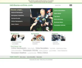 Latribune-Online.com(La Tribune Online) Screenshot