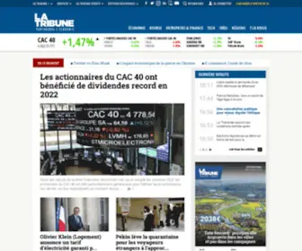 Latribune.fr(Actualité économique et financière) Screenshot