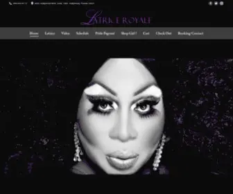 Latriceroyale.com(Large and In Charge) Screenshot