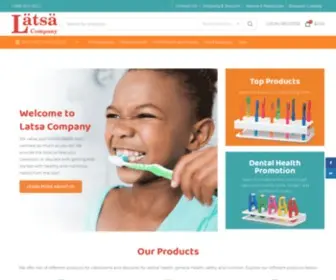 Latsa.com(Children's Toothbrushes & Holders for Classrooms) Screenshot