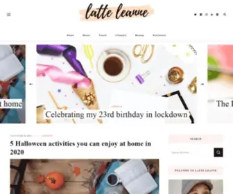 Latteleanne.com(Latte Leanne) Screenshot