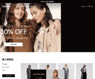 LattelierStore.jp(Creative Essentials) Screenshot