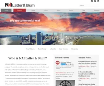 Latterblum.com(Latter & Blum) Screenshot