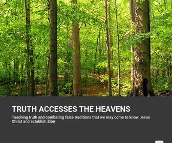 Latterdaywitnesses.com(TRUTH ACCESSES THE HEAVENS) Screenshot