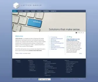 Latticegroup.com(Lattice Group) Screenshot