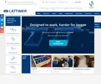 Lattimer.com(Glass Engineering) Screenshot