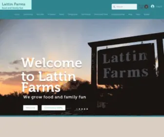 Lattinfarms.com(Food And Family Fun) Screenshot