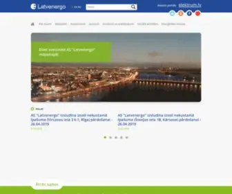 Latvenergo.lv(Sākums) Screenshot