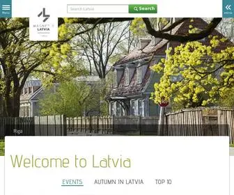 Latvia.travel(Latvia Travel) Screenshot