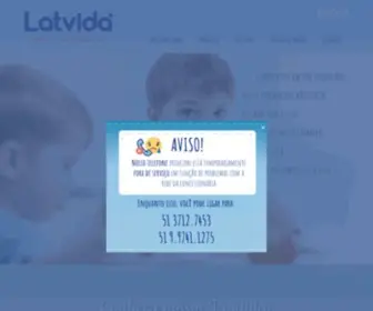 Latvida.com.br(Latic�nios) Screenshot