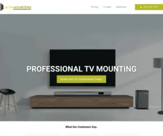 LatvMounters.com(TV Mounting Company) Screenshot