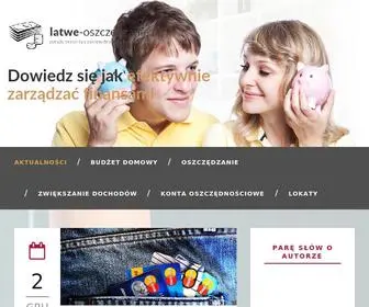 Latwe-Oszczedzanie.pl(Blog Kasi) Screenshot