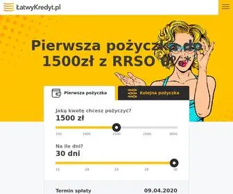 Latwykredyt.pl(Pierwsza po) Screenshot